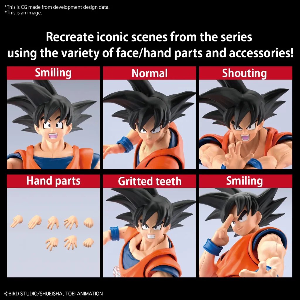DRAGON BALL - Figure-rise Standard Son Goku (New Spec Ver ) -Model Kit